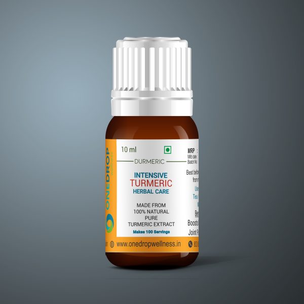 Durmeric Onedrop Wellness Intensive Colourless Turmeric Extract 10 ml
