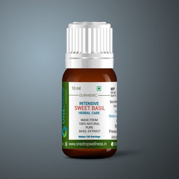 Durmeric Onedrop Wellness Intensive Sweet Basil Extract 10 ml